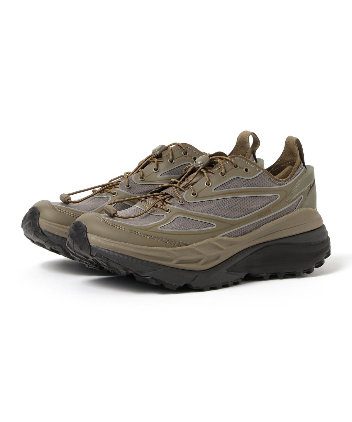 HOKA / STINSON ONE7 �V���[�Y MEN ANTIQUE OLIVE / BLACK 27