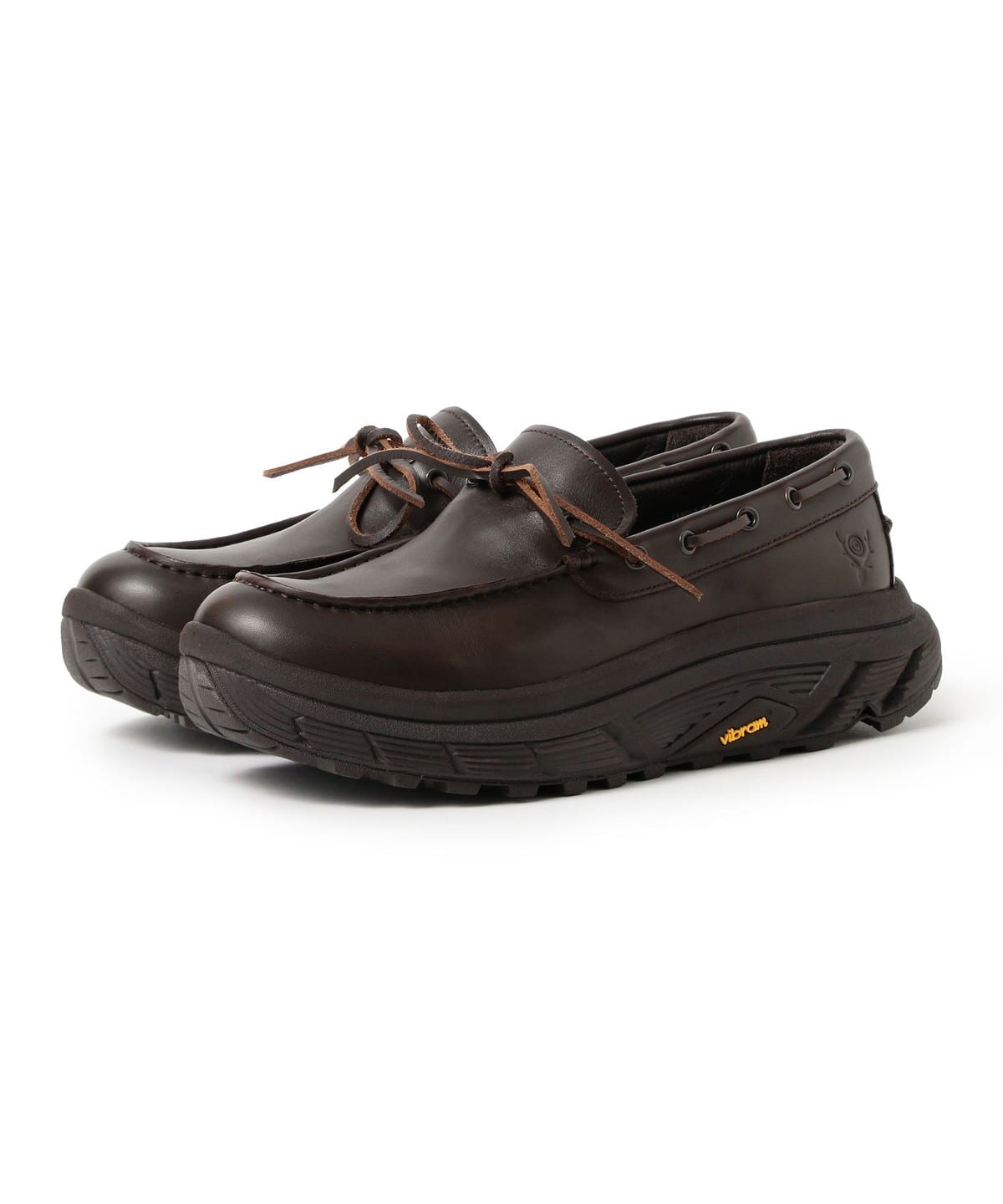 SOUTH2 WEST8 × SUICOKE / Camp Moccasin - eVent �V���[�Y MEN BROWN US10