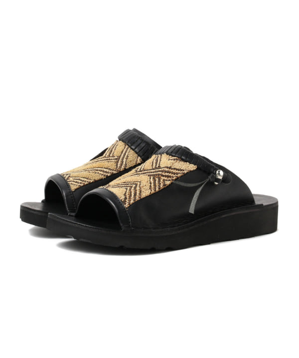 WONDER FULL LIFE - Kuba Sandal Black-