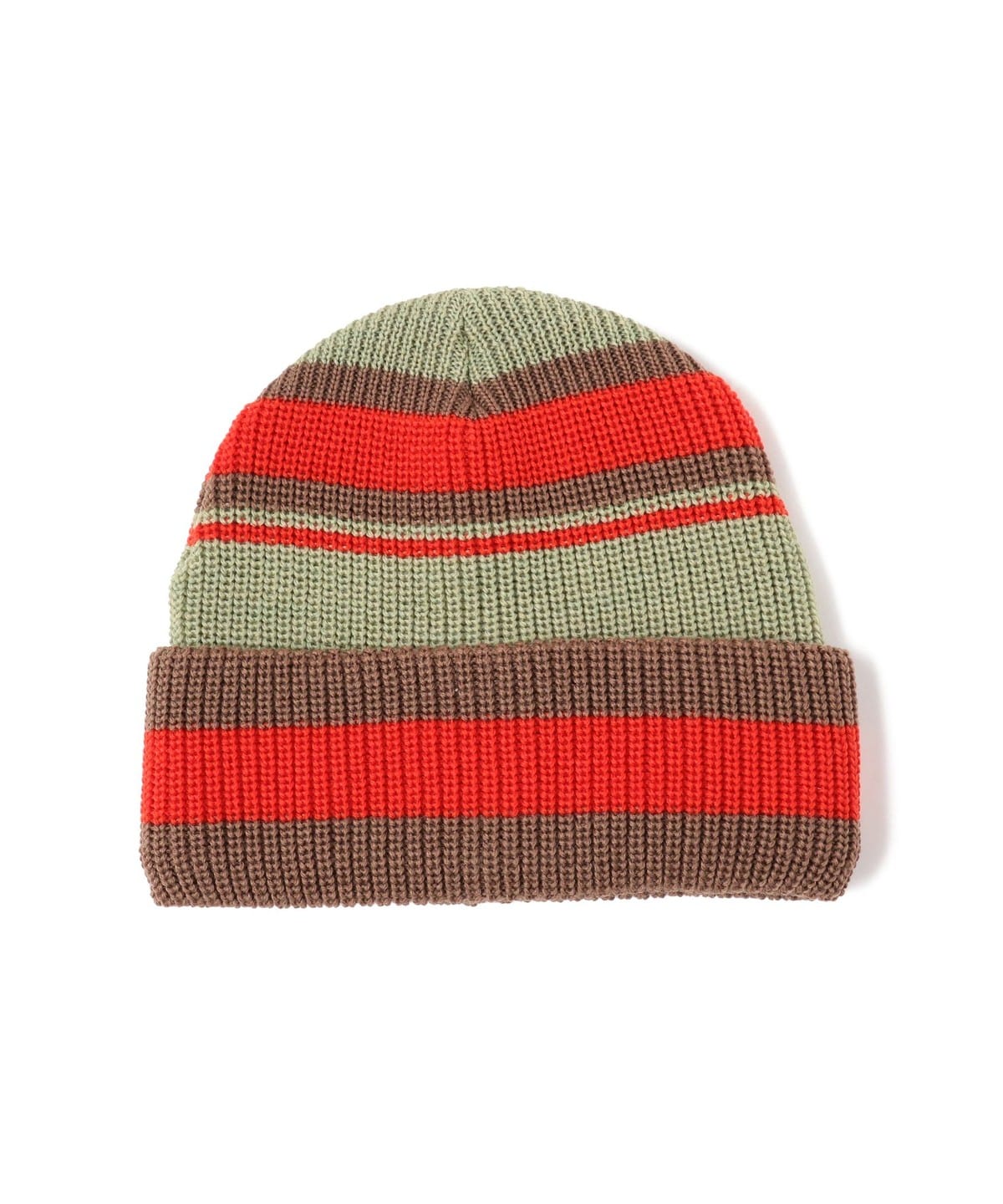 NOROLL border beanie knit cap ノーロール - ニットキャップ/ビーニー