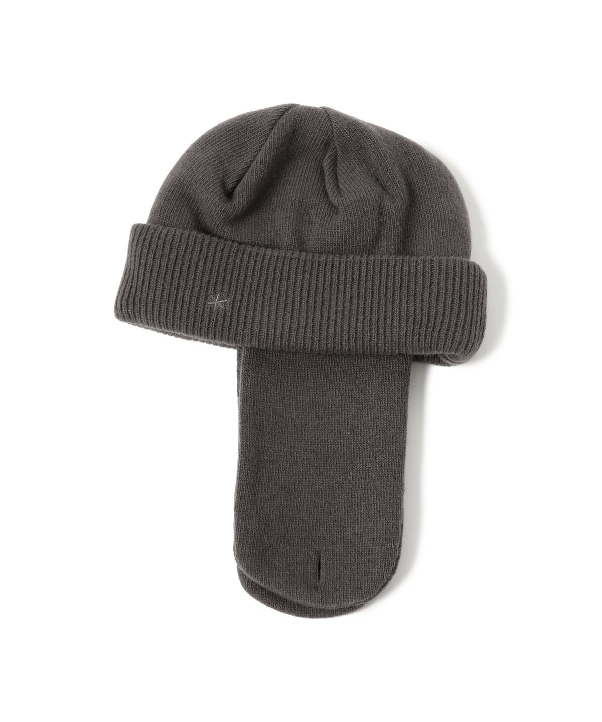 snow peak スノーピーク / Knit Flight Cap 帽子 MEN GREY ONE SIZE snow peak スノーピーク / Knit Flight Cap 帽子 MEN GREY ONE SIZE