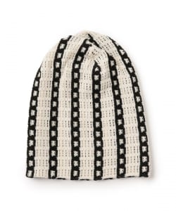 ENGINEERED GARMENTS /  Beanie - Stripe CP Crochet