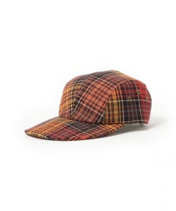 Plaid Long bill Cap