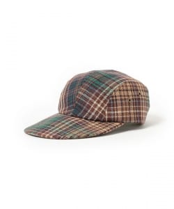 Plaid Long bill Cap