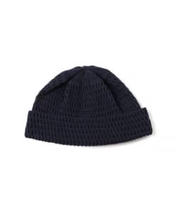 RTOTO / RECYCLED COTTON OPEN KNIT BEANIE