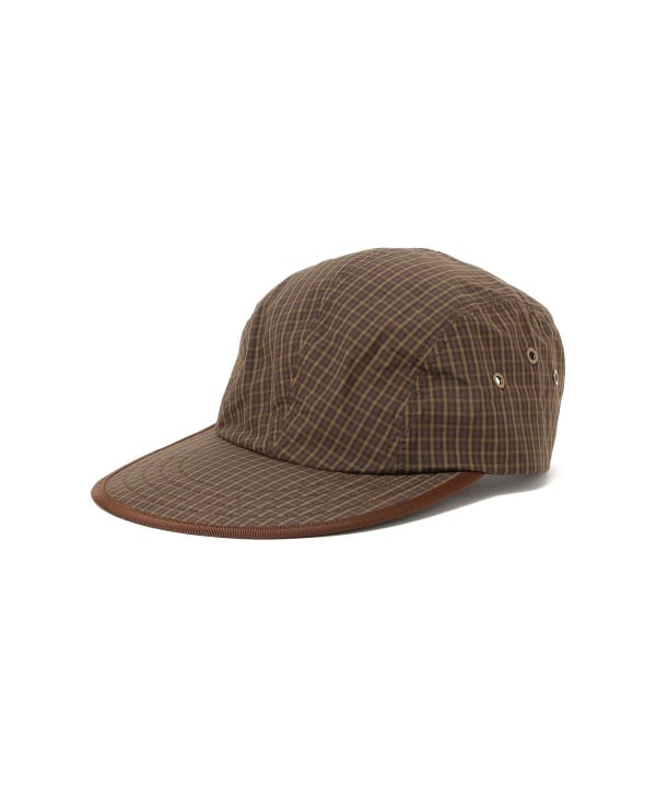 Plaid Long Bill Cap
