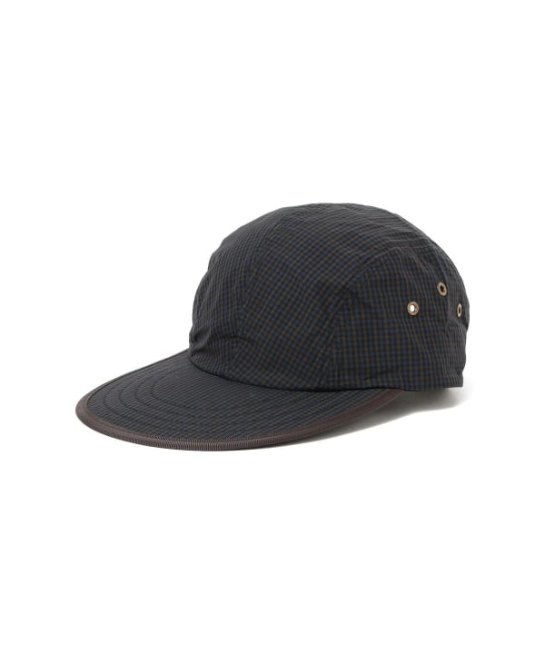 Plaid Long Bill Cap