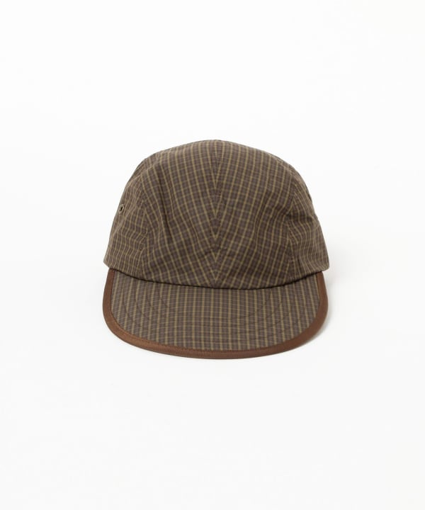 Plaid Long Bill Cap