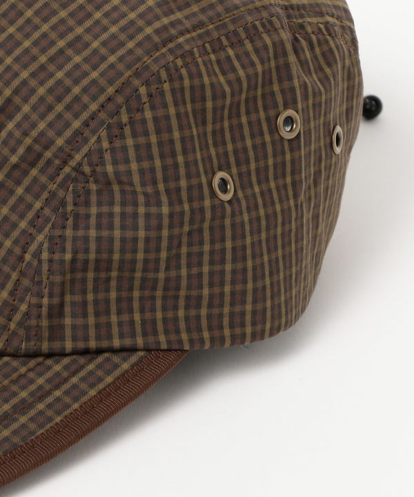 Plaid Long Bill Cap