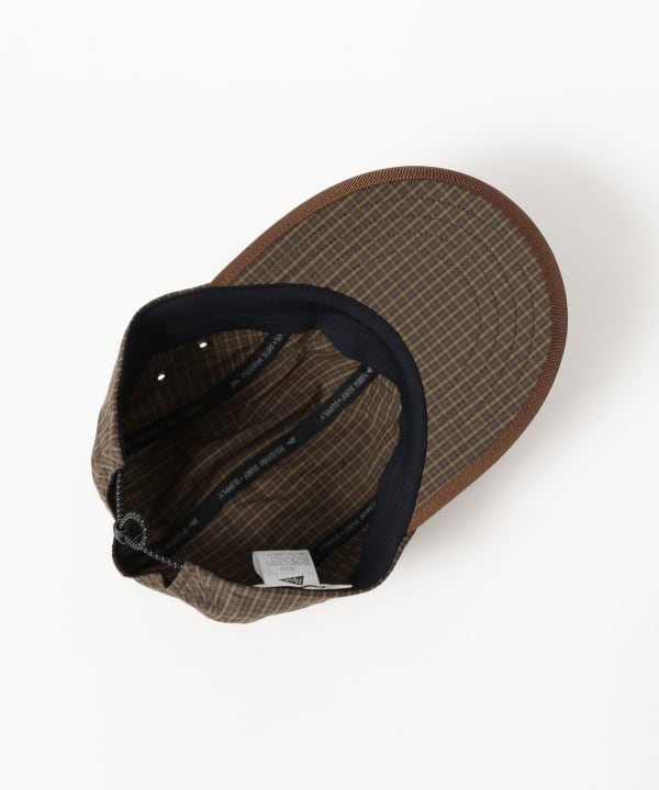 Plaid Long Bill Cap