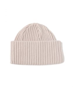 BATONER / SOLID WOOL SHORT KNIT CAP
