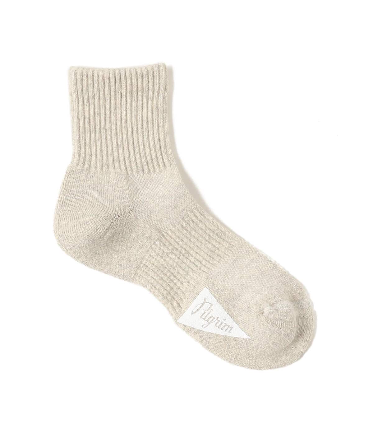 Paper Mix Short Sox レッグウェア MEN LT. GREY Mens Free(25-28) Paper Mix Short Sox レッグウェア MEN LT. GREY Mens Free(25-28)