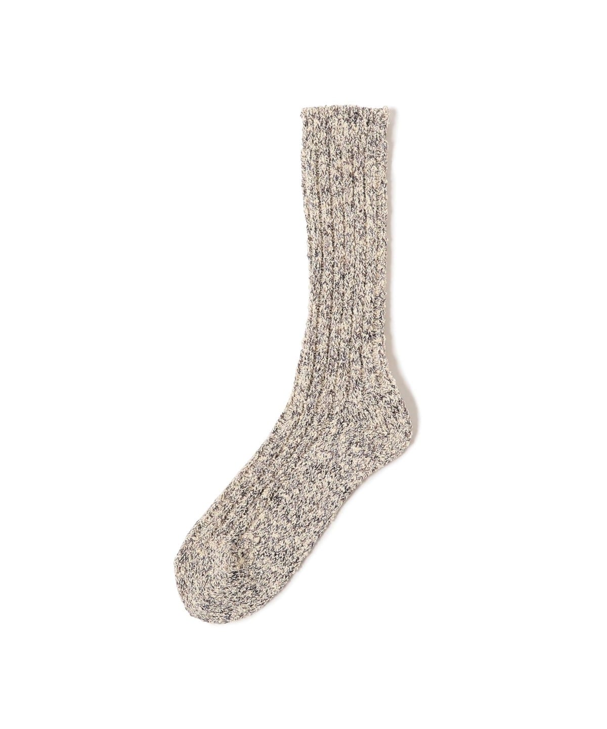 Kasuri Slub Sox レッグウェア MEN MULTI BLACK FREE Kasuri Slub Sox レッグウェア MEN MULTI BLACK FREE