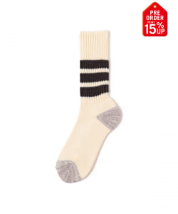 【+15%ポイントUP】ROTOTO / Coarse Ribbed Oldschool Crew Socks