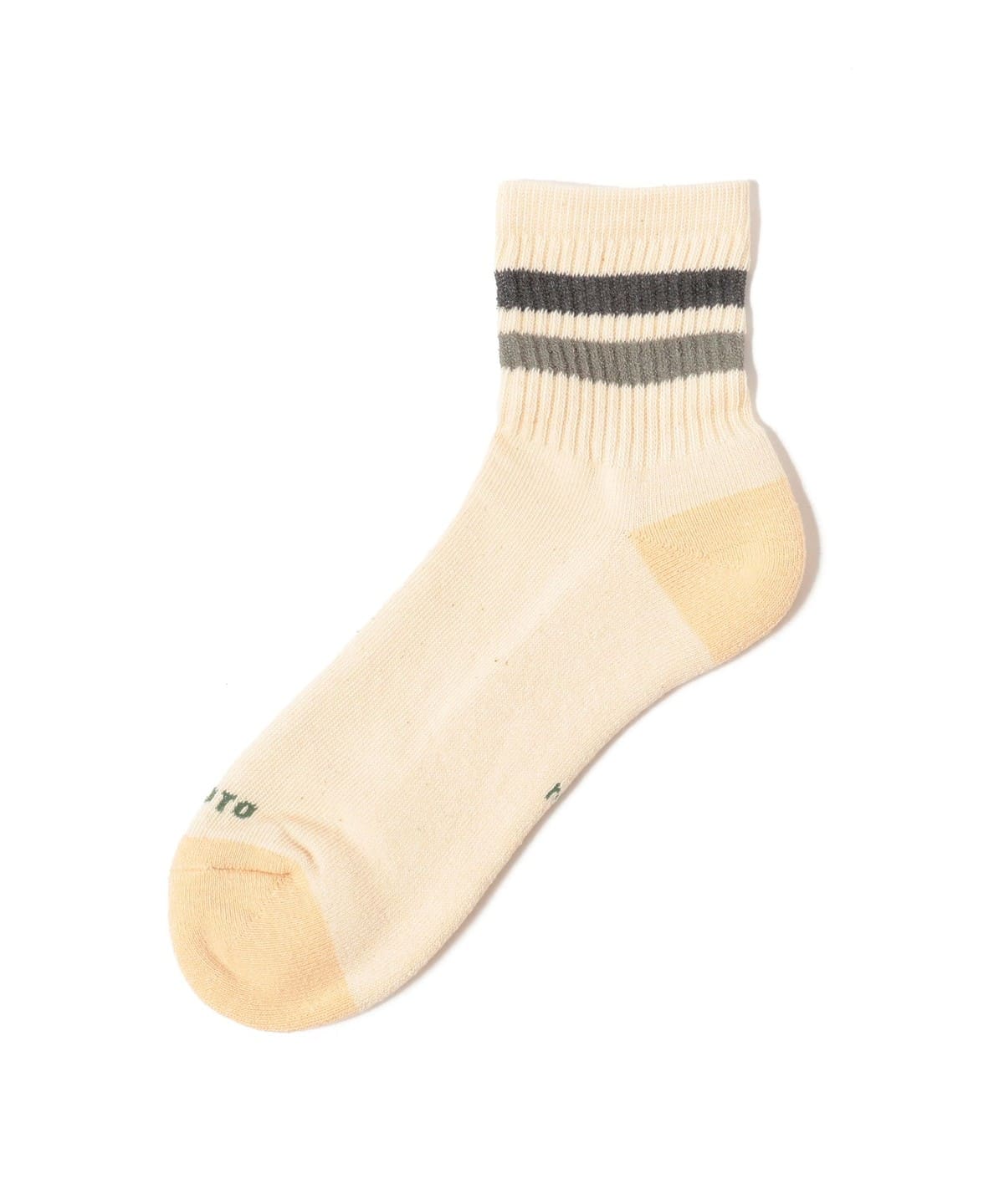 ROTOTO / RETRO ATHLETIC ANKLE SOCKS レッグウェア MEN CHARCOAL/GRAY M ROTOTO / RETRO ATHLETIC ANKLE SOCKS レッグウェア MEN CHARCOAL/GRAY M