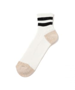 ROTOTO / Old School Ribbed Ankle Socks