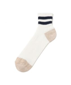 ROTOTO / Old School Ribbed Ankle Socks