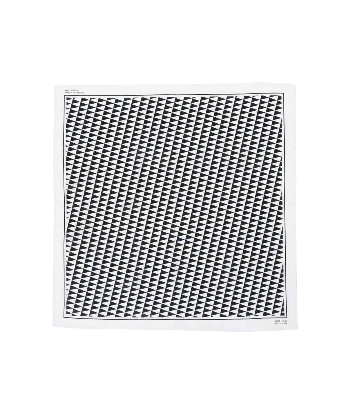 Pennant Checker Bandana 財布・小物 MEN WHITE ONE SIZE Pennant Checker Bandana 財布・小物 MEN WHITE ONE SIZE