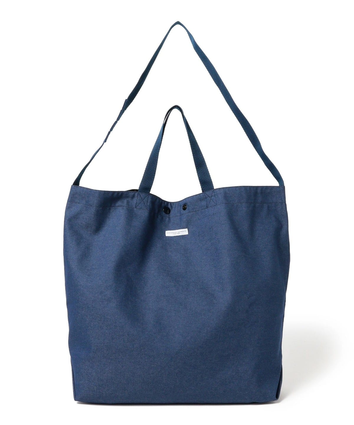 ENGINEERED GARMENTS エンジニアド ガーメンツ / Carry All Tote Reversible - CP Denim バッグ MEN INDIGO ONE SIZE ENGINEERED GARMENTS エンジニアド ガーメンツ / Carry All Tote Reversible - CP Denim バッグ MEN INDIGO ONE SIZE