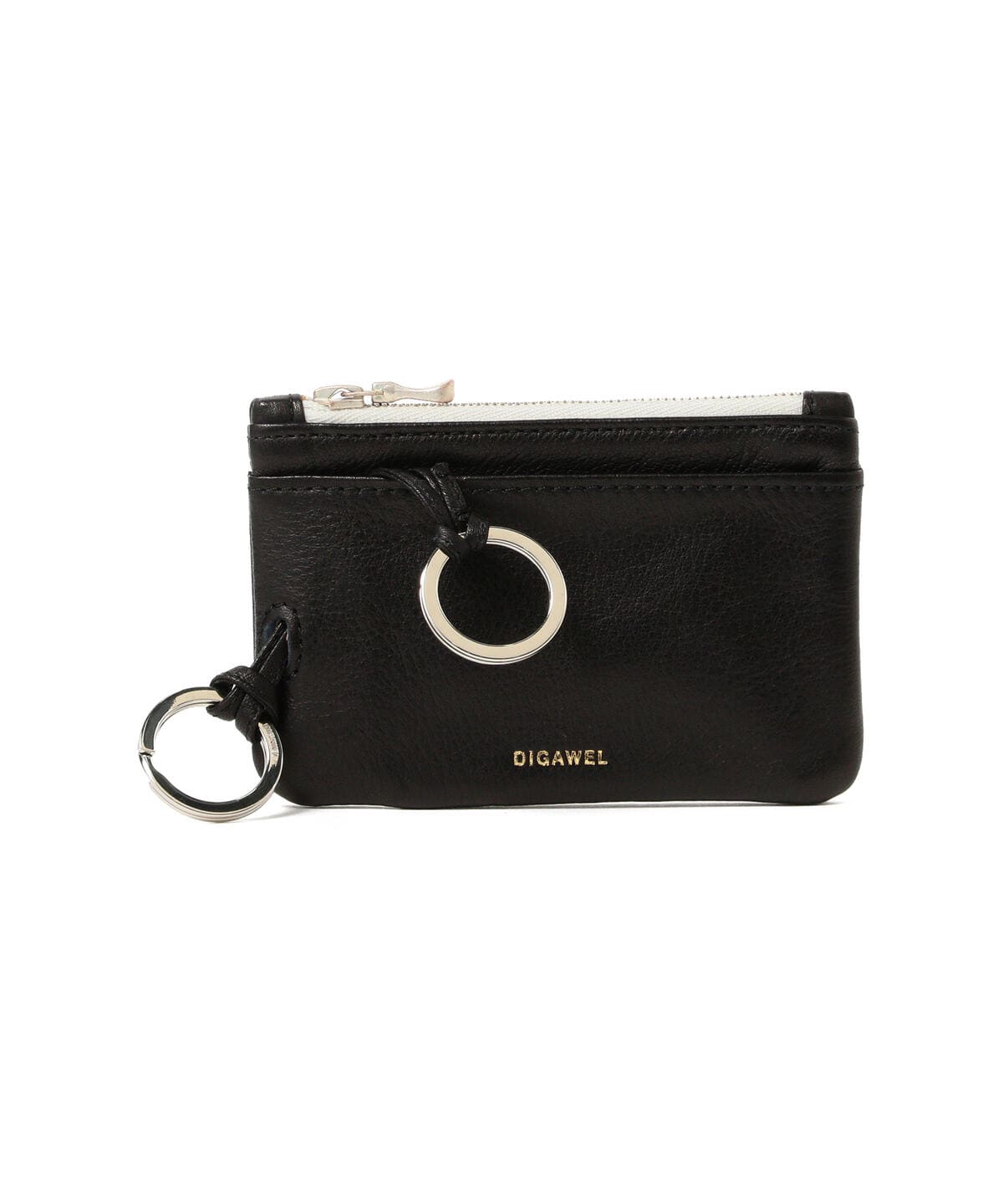DIGAWEL ディガウェル / Ring Card Case 財布・小物 MEN BLACK ONE SIZE DIGAWEL ディガウェル / Ring Card Case 財布・小物 MEN BLACK ONE SIZE