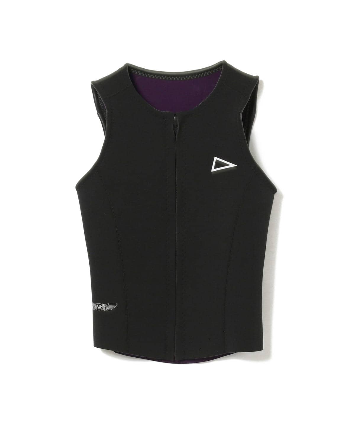 【EXCLUSIVE】RASH WET SUITS CO. ラッシュウェットスーツ / Jersey Front Zip Vest アウトドア・スポーツ MEN BLACK ML 【EXCLUSIVE】RASH WET SUITS CO. ラッシュウェットスーツ / Jersey Front Zip Vest アウトドア・スポーツ MEN BLACK ML