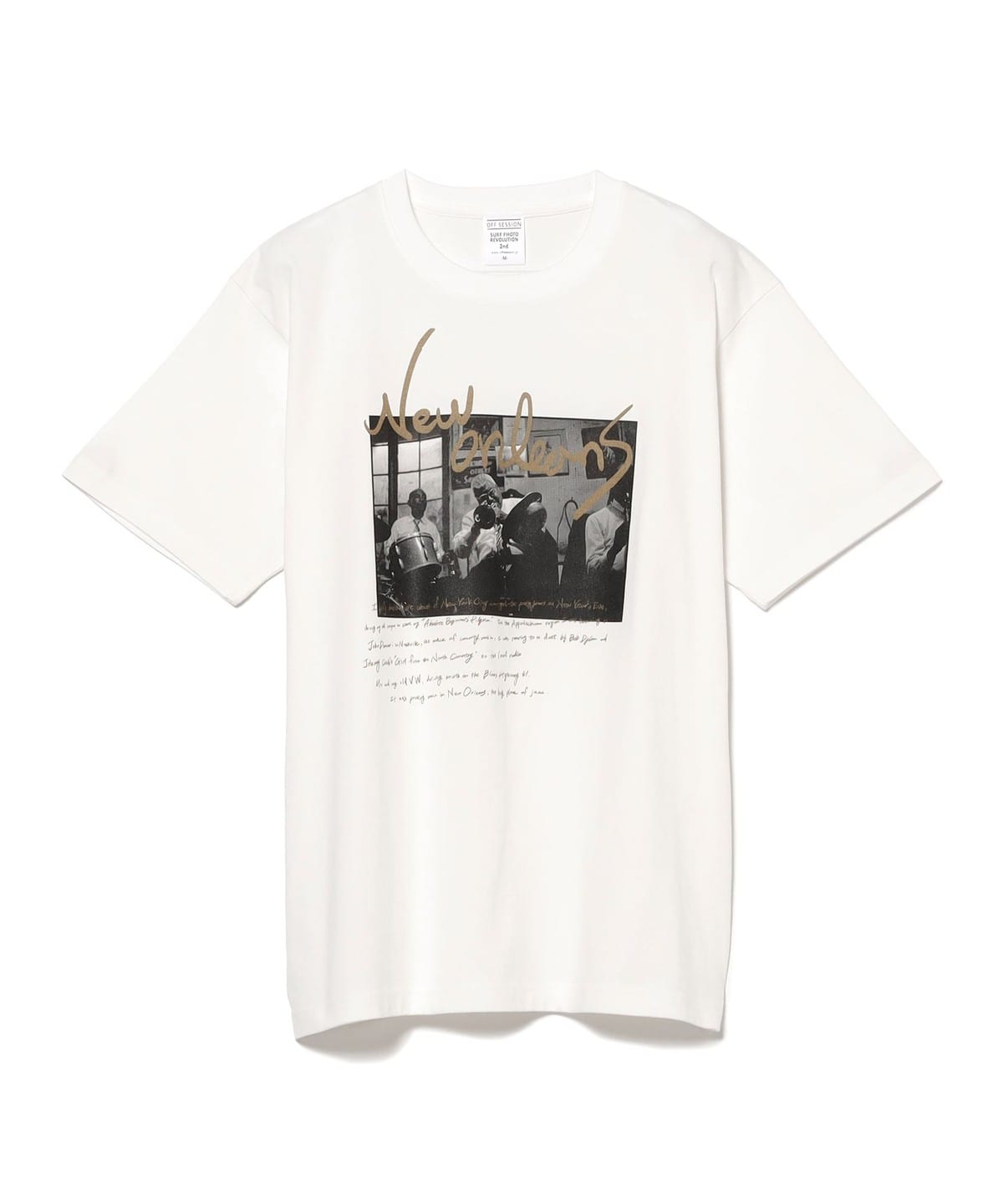 【EXCLUSIVE】OFF SESSION / AKIRA KOBAYASHI TEE Tシャツ・カットソー MEN NEW ORLEANS L 【EXCLUSIVE】OFF SESSION / AKIRA KOBAYASHI TEE Tシャツ・カットソー MEN NEW ORLEANS L
