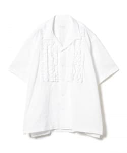 TOUJOURS / Short Sleeve Frill Shirt