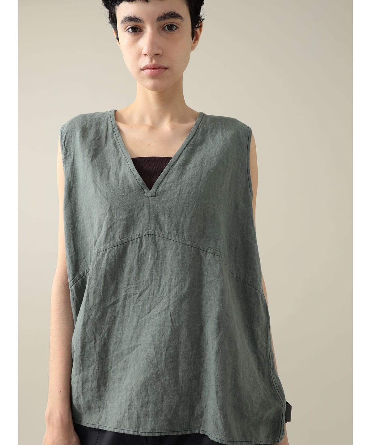 Clara Sleeveless Blouse シャツ・ブラウス WOMEN TEAL 1 Clara Sleeveless Blouse シャツ・ブラウス WOMEN TEAL 1