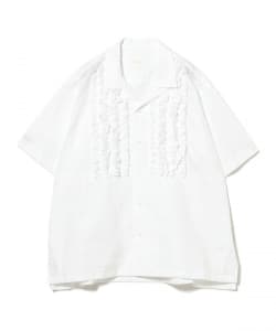 TOUJOURS / Short Sleeve Frill Shirt
