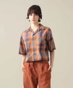 【+10%ポイントUP】Vida Striped Short Sleeve Shirt