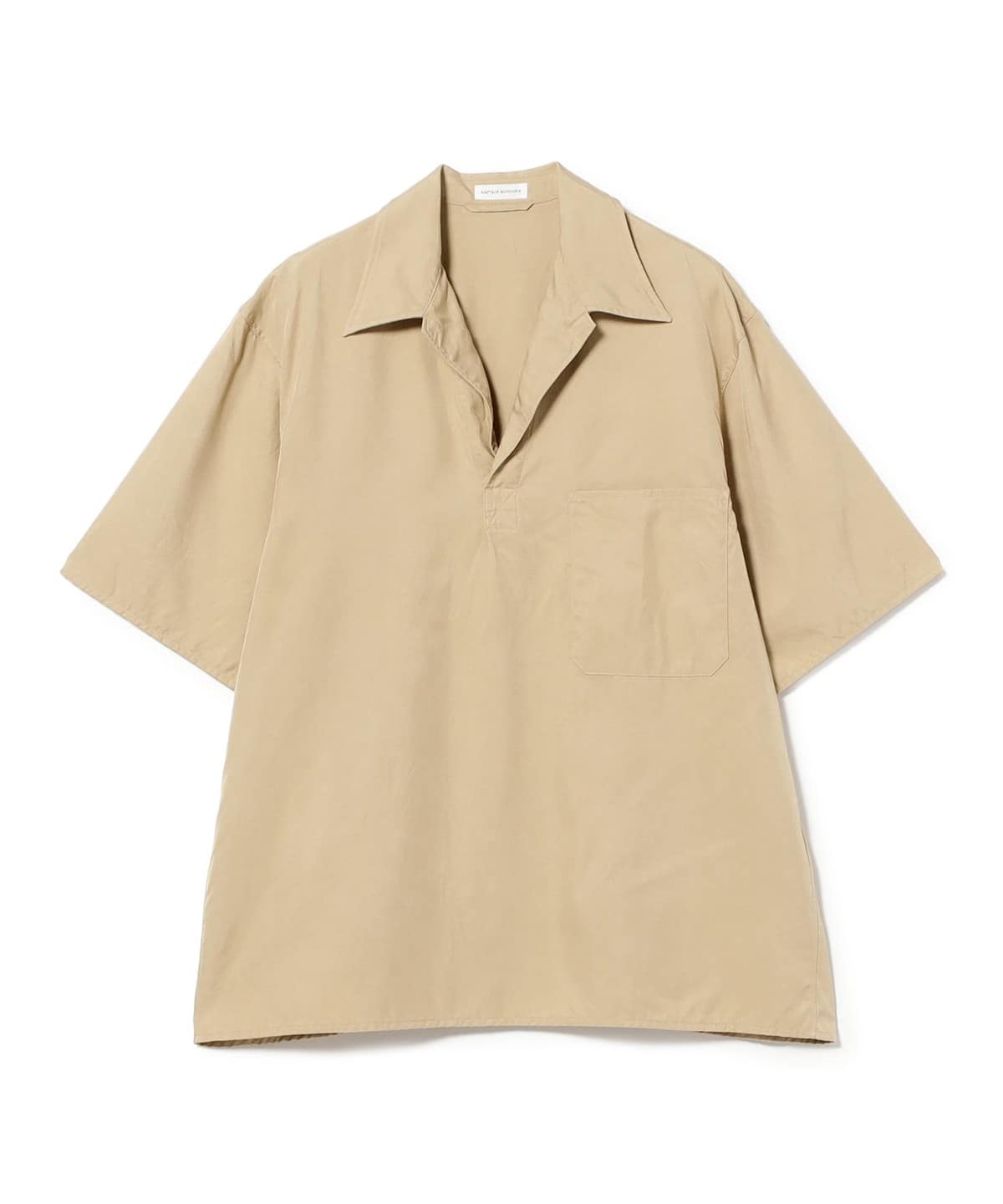 50's PILGRIM サンドベージュ レーヨンシャツ Pilgrim Surf+Supply Pilgrim Surf+Supply KAPTAIN SUNSHINE / Silk