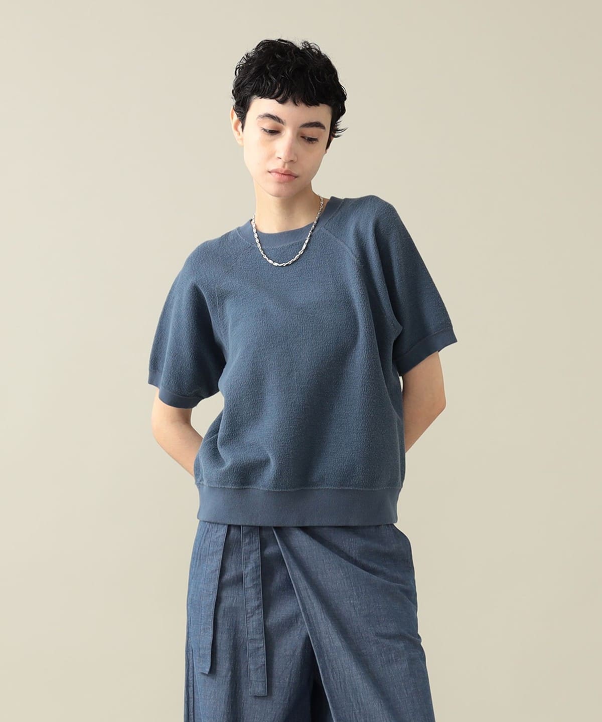Hana SS Sweatshirt トップス WOMEN SLATE 2 Hana SS Sweatshirt トップス WOMEN SLATE 2