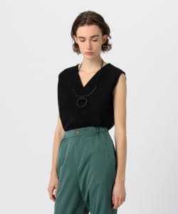 Pilgrim Surf+Supply / Alina V-Neck Crop Shirt