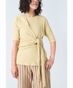 R JUBILEE / Rib Tie Knit