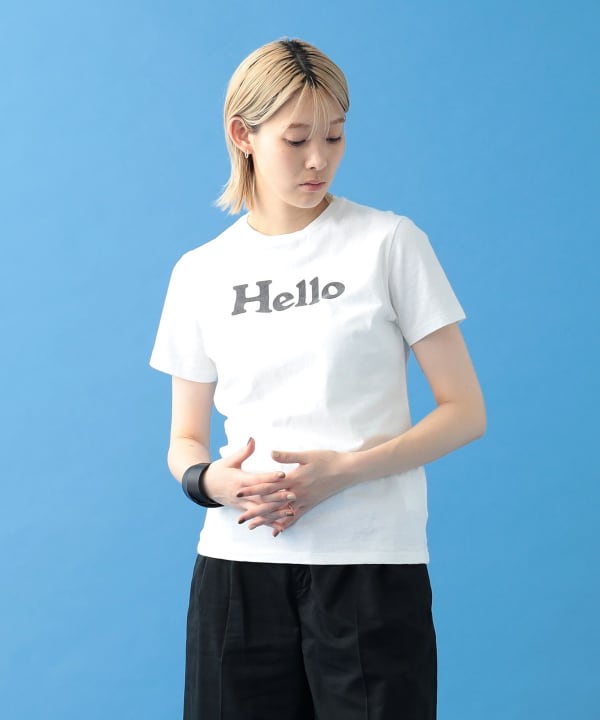 【8/23までの限定出品】MADISONBLUE HELLO Tシャツ