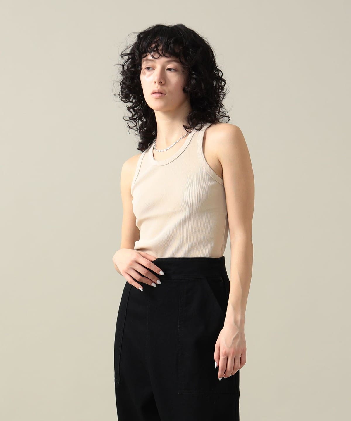 Ruby Rib Tank Tシャツ・カットソー WOMEN BISCUIT 0 Ruby Rib Tank Tシャツ・カットソー WOMEN BISCUIT 0