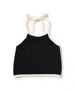 onit / Pile Halter Neck Top