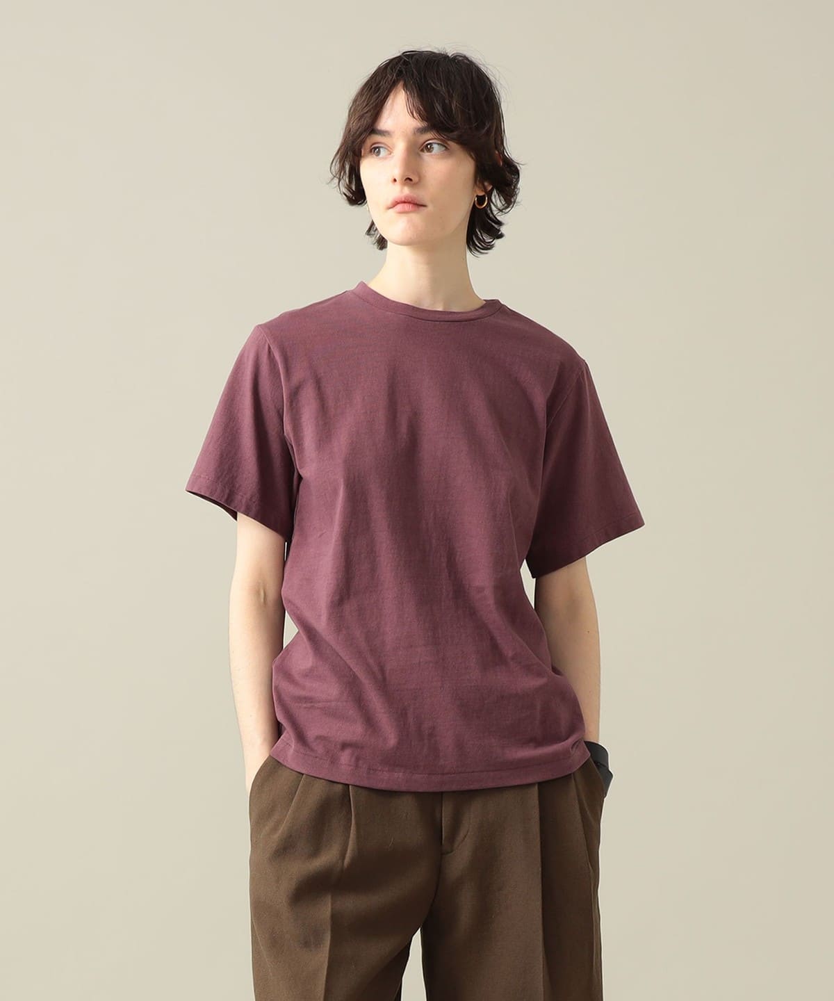 Z. Louisa Short sleeve Tee Tシャツ・カットソー WOMEN DEEP PLUM 0 Z. Louisa Short sleeve Tee Tシャツ・カットソー WOMEN DEEP PLUM 0