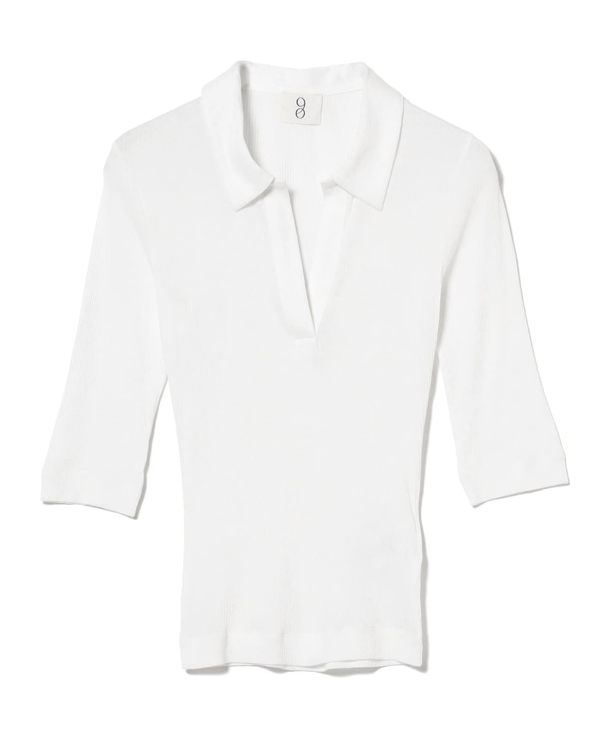 Ninety Percent / Tadeo Rib Polo シャツ・ブラウス WOMEN WWT XS Ninety Percent / Tadeo Rib Polo シャツ・ブラウス WOMEN WWT XS
