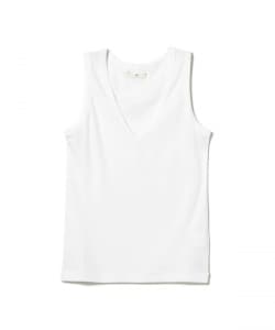 onit / COTTON RIB V-NECK TANK TOP