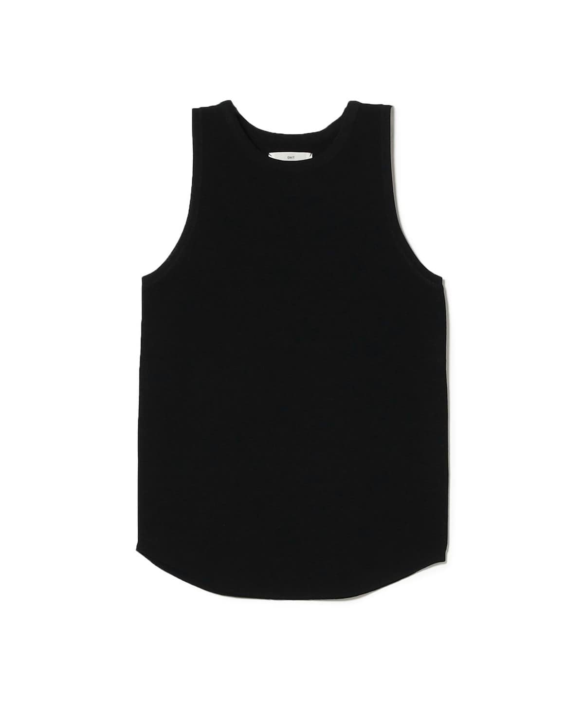 onit / MILANO RIB KNIT AMERICAN/S TANK TOP Tシャツ・カットソー WOMEN BLACK 2 onit / MILANO RIB KNIT AMERICAN/S TANK TOP Tシャツ・カットソー WOMEN BLACK 2