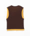 brown X gold