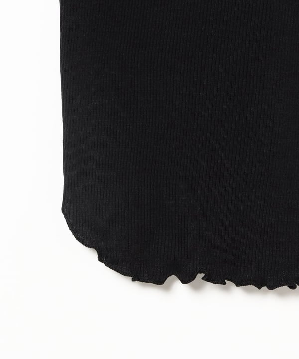 HAKUJI / 羊毛罗纹 V 领背心