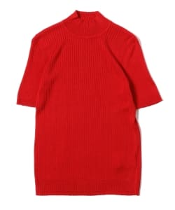 UNE HEURES / Mock Neck Short Sleeve