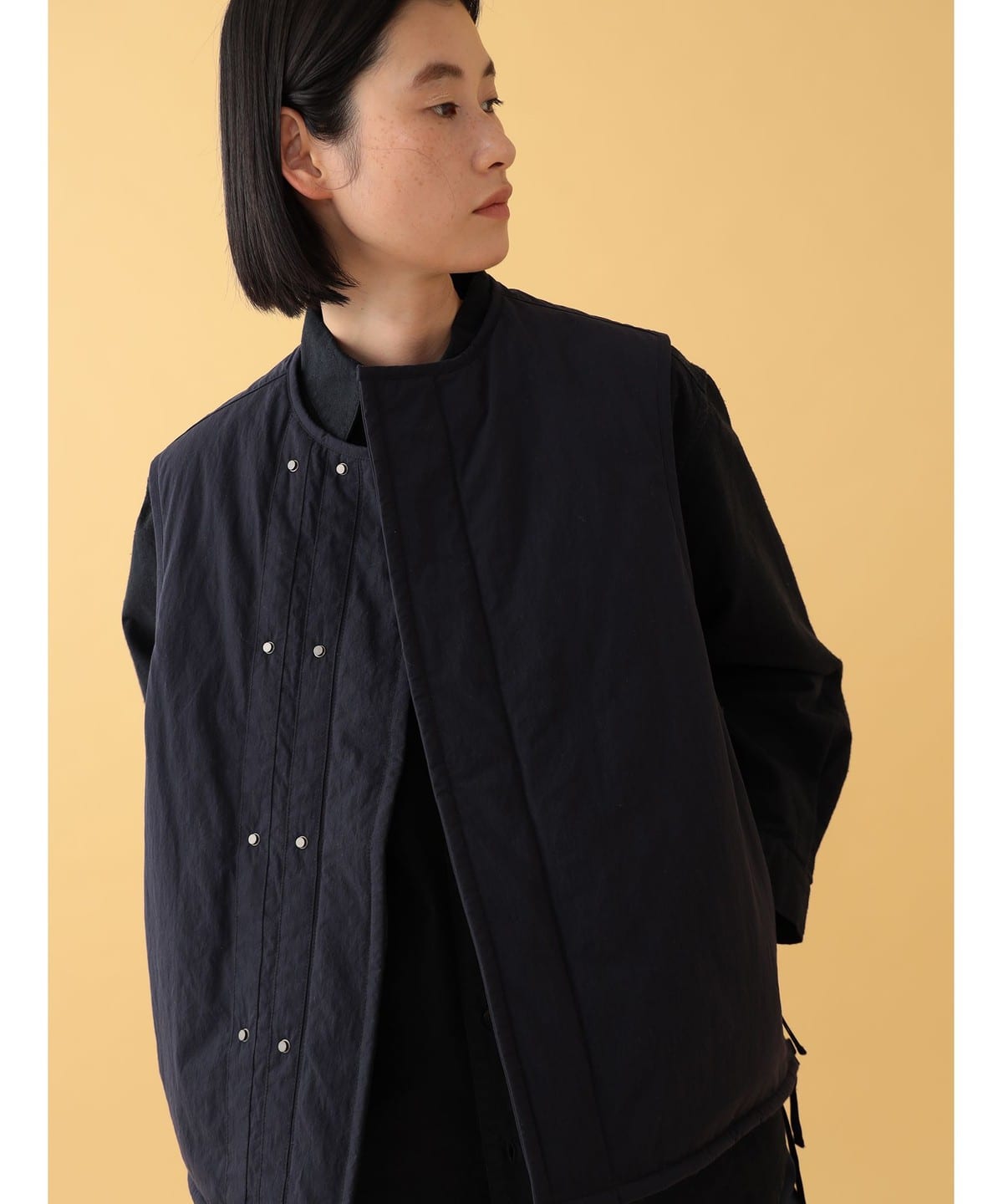 Raff Insulated Vest トップス WOMEN NAVY S Raff Insulated Vest トップス WOMEN NAVY S