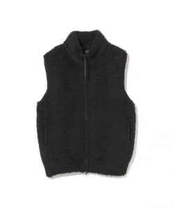 BATONER / SHETLAND BOA KNIT VEST
