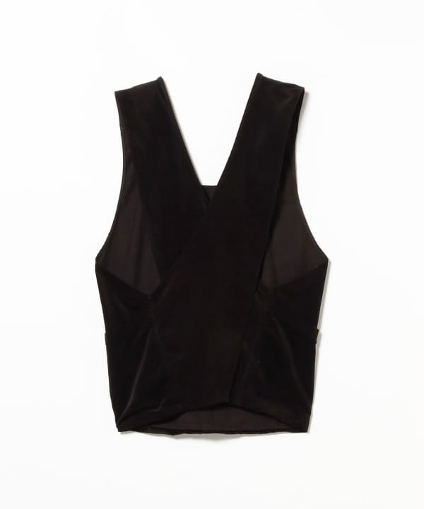 トップス TOUJOURS Back Cross Work Vest トップス TOUJOURS Back Cross Work Vest TOUJOURS Back Cross
