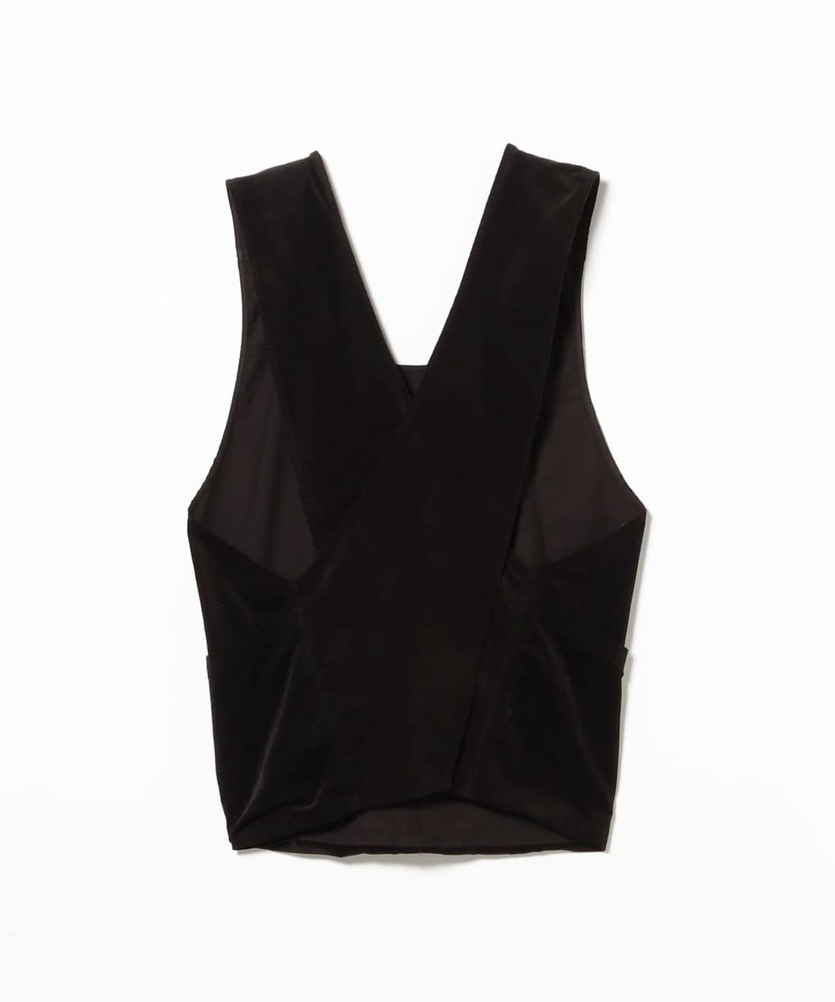 トップス TOUJOURS Back Cross Work Vest TOUJOURS公式通販 トゥジュ―正規取扱店 TOUJOURS/Back Cross