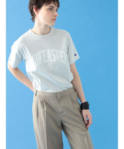 【COLLABORATION】〈WOMEN〉Champion / Print Crew Neck T-Shirt