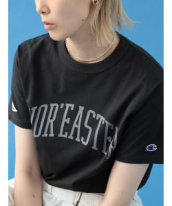 【COLLABORATION】〈WOMEN〉Champion / Print Crew Neck T-Shirt